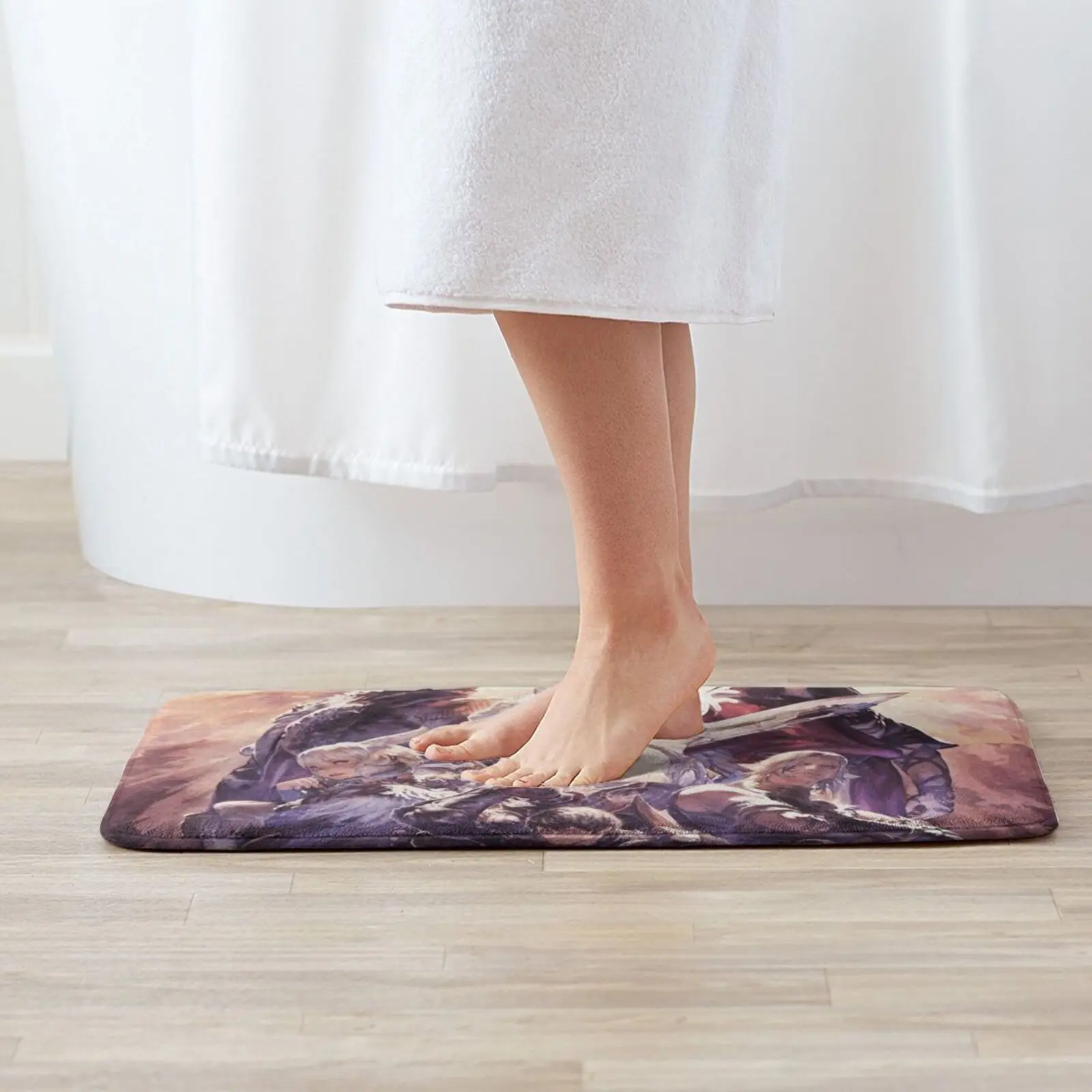 Final Fantasy 14-Shadowbringers Entrance Door Mat Bath Mat Rug Shadowbringers Ffxiv Final Fantasy 14 Ff14 Final Fantasy Xiv