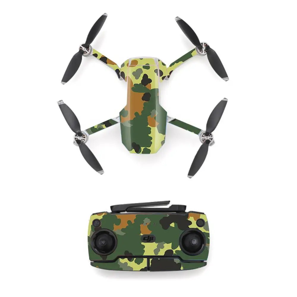 Camouflage Style Waterproof skin Sticker for DJI Mavic Mini Drone And Remote Controller Decal Vinyl Skins Cover 8 Styles