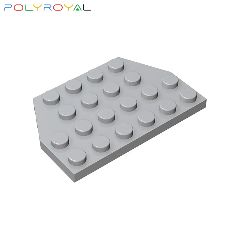 

Building Blocks Technicalalal DIY 4x6 Wedge plate Cut Corner MOC Creativity Educational toy for children birthday gift 32059