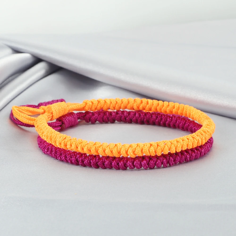 Hand Woven Rope Bracelets Sets Men Women Handmade Braided Lucky Knots Red String Bracelets Friendship Couple Charm Jewelry Gifts view 3