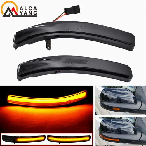 Imagen 2 del producto Luces LED dinámicas de giro secuenciales, lámpara de curva para Ford Explorer 2011, 2012, 2013, 2014, 2015, 2016, 2017, 2018, 2019
