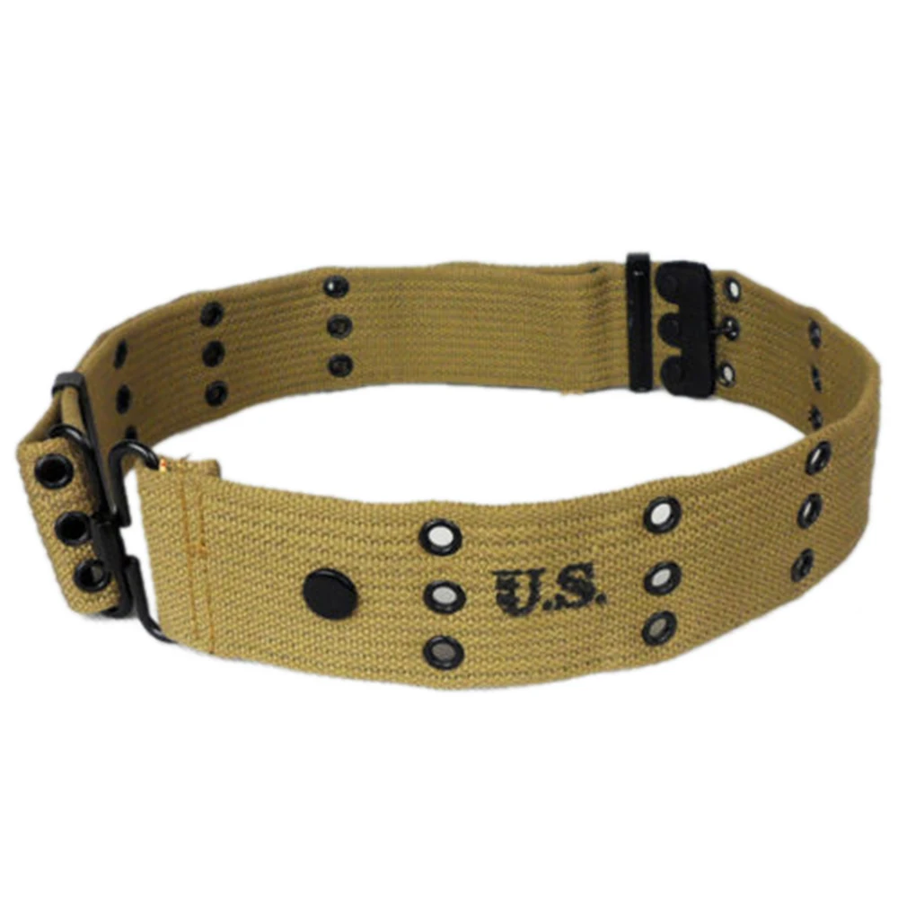 OUTDOOR WW2 US AMRY WEBBING STRAP EQUIPMENT M36 CANVAS BELT ADJUSTABLE