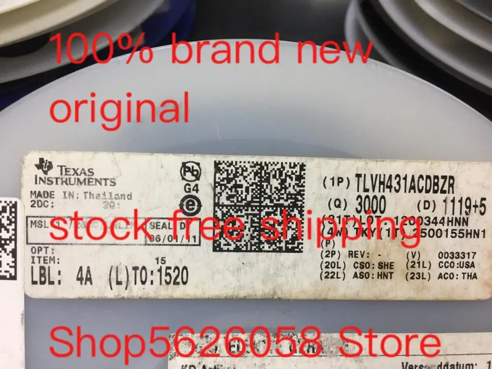 10PCS/LOT TLVH431ACDBZR SOT23 100% brand new in stock