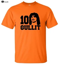 Gullit伝説範囲tシャツ-オランダオランダサッカー選手soccers 88夏の綿のファッション家族tシャツ