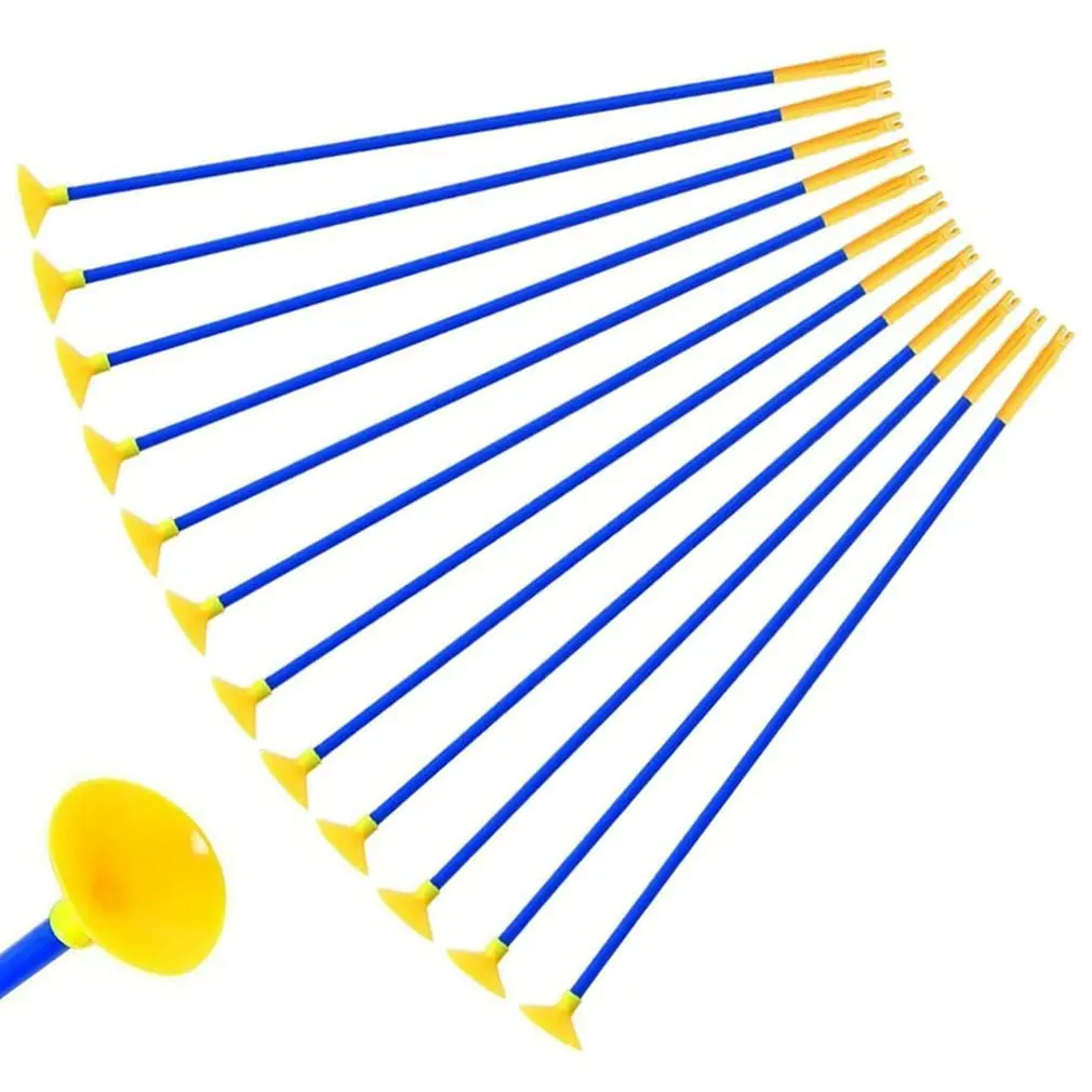 12 Pcs 52cm Archery Sucker Arrows For Youth Children Kids Beginner Outdoor Practice Hunting Arrows Archery Bow Archery Sucker