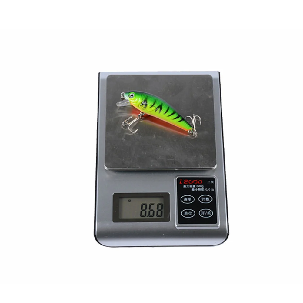 1Pcs ตกปลาลอยเหยื่อ Minnow Crankbait 7.2Cm 8.6G Isca Artficial Hard เหยื่อ Wobblers ปลาคาร์พเบส Swimbait Trolling tackle