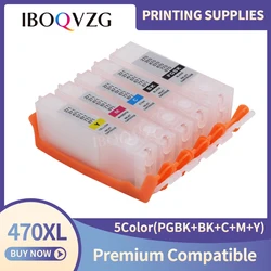 IBOQVZG PGI-470 PGI470 cli-471 470 471 kartridż do drukarki do ponownego napełnienia kartridż do canona PIXMA TS5040 TS 5040 TS6040 TS 6040 MG5740 MG 5740