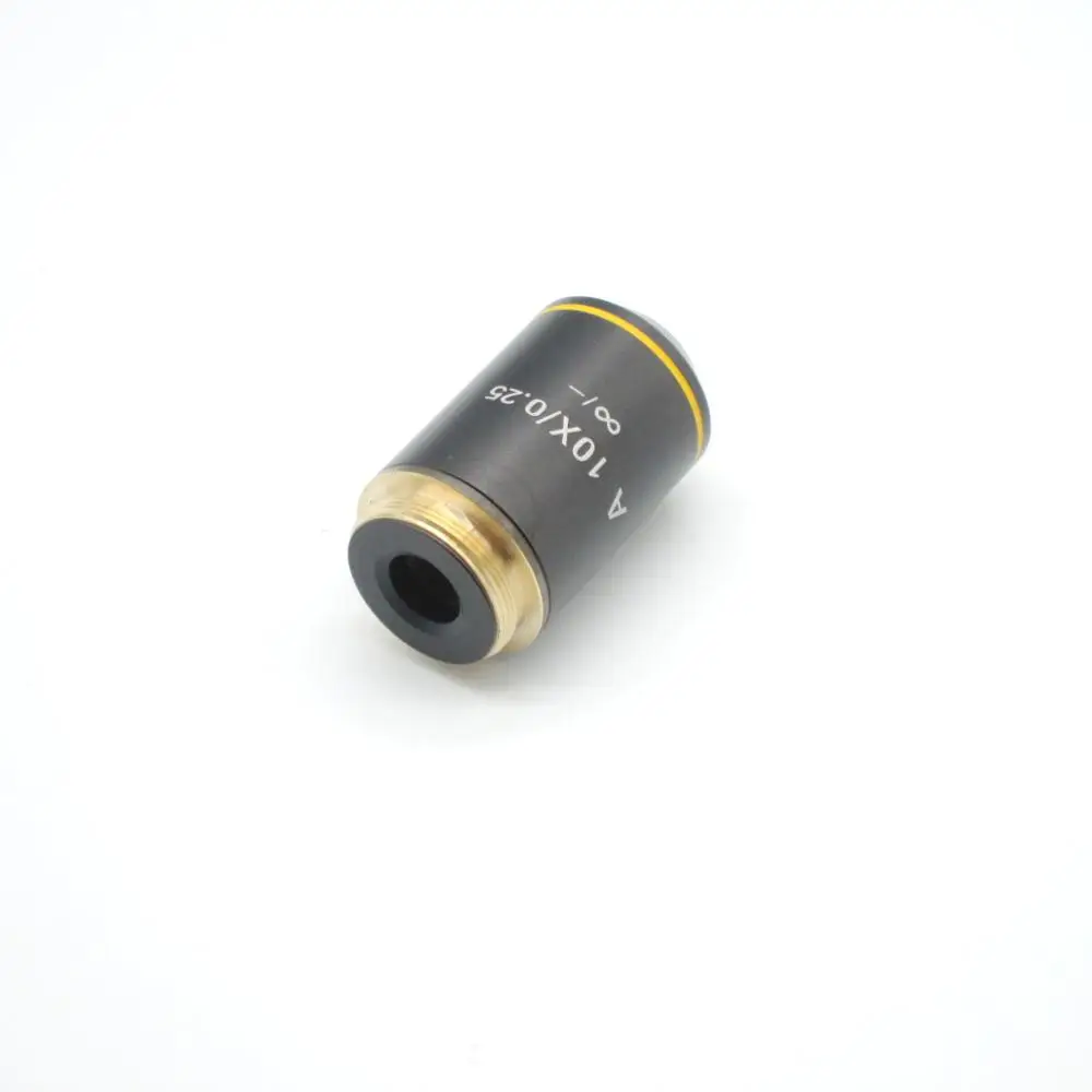 10X/0.25mm UIS Biological Microscope Infinite Achromatic Objective Lens Suitable For Olympus CX Microscope