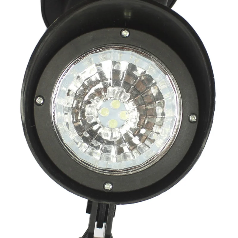 4 LED Spotlight แสงอาทิตย์ปรับแสงแนวนอนระบบรักษาความปลอดภัย Dark Sensing สำหรับ Patio Deck YARD 2in1 กันน้ำ Dropshipping