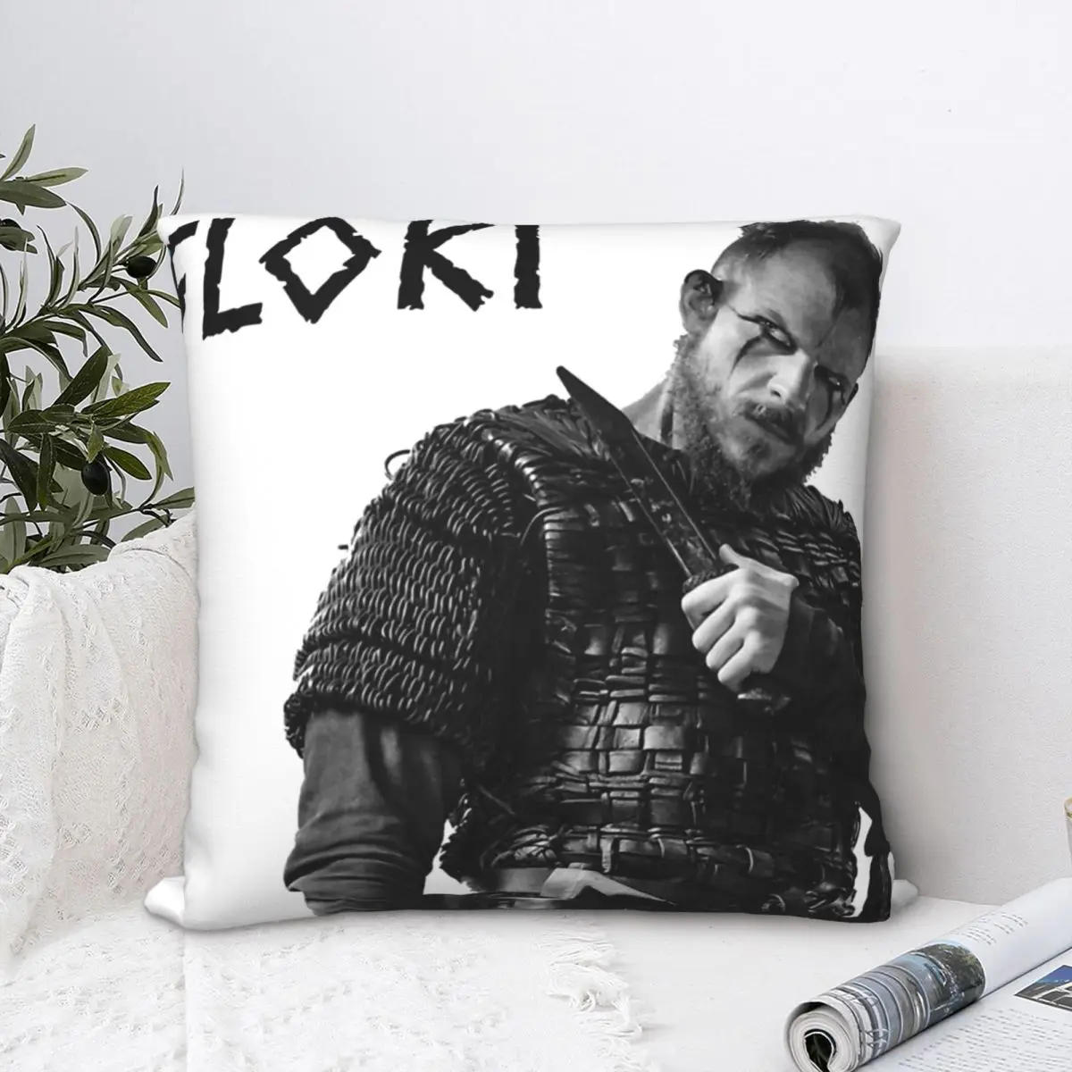 Floki Viking Throw Pillow Case Viking Norse Mythology Short Plus Cushion Covers For Home Sofa Chair Decorative Backpack