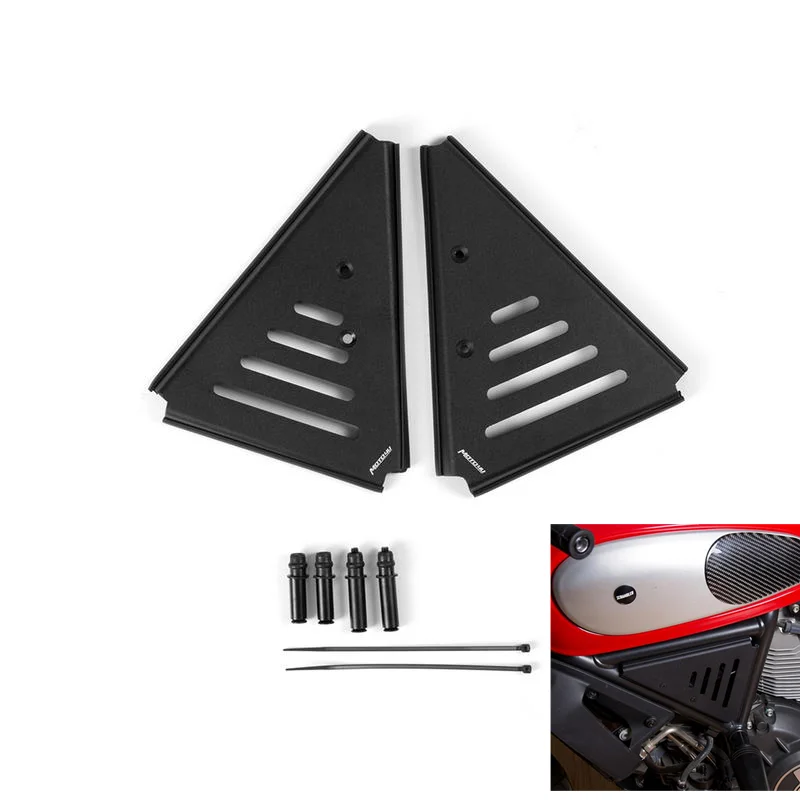 

1 Pair Motorcycle Side Panel Fairing Battery Cover Frame Guard Protector Airbox Cover For Ducati Scrambler