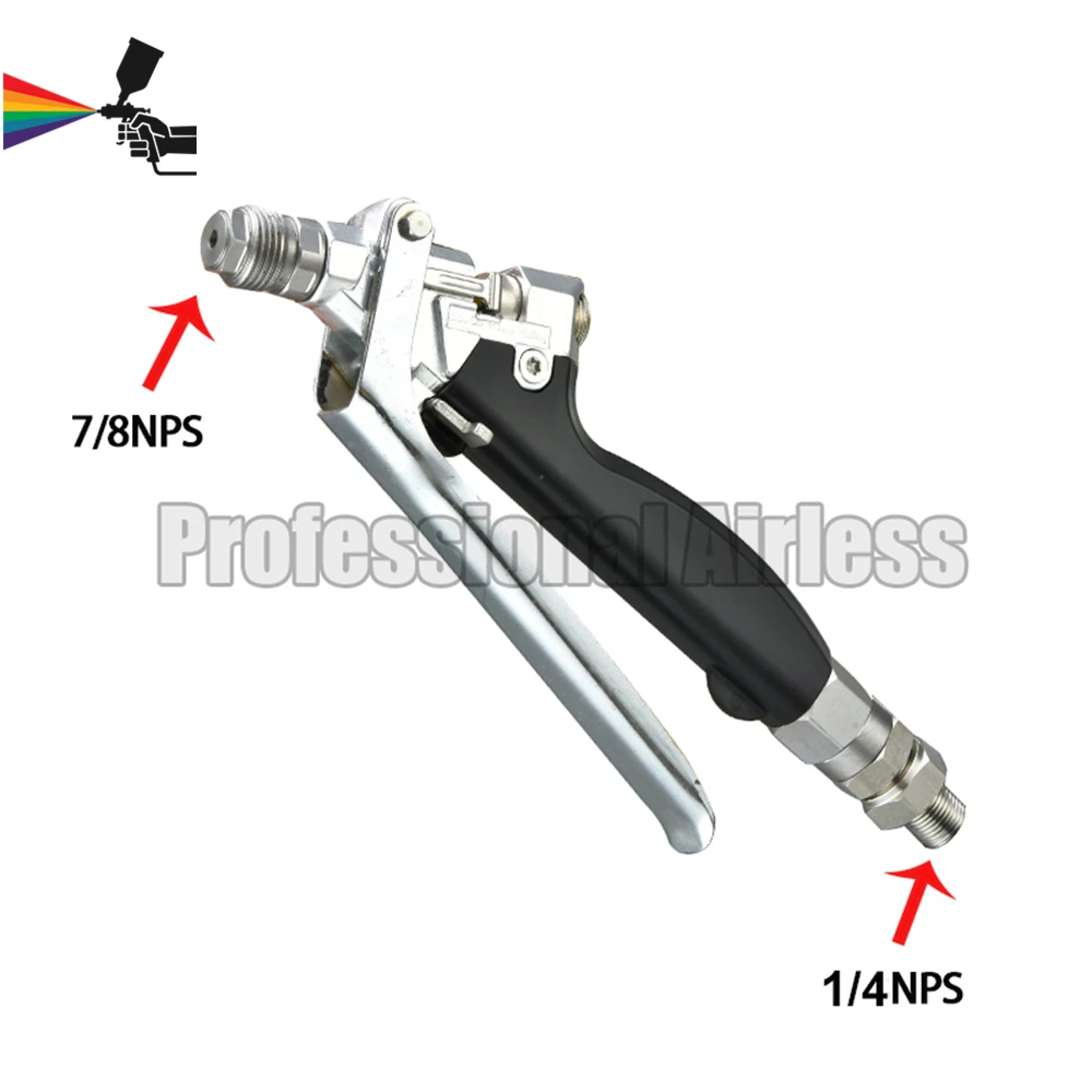 245820 Inline Heavy-duty Texture Gun Spraying Equipment Linear Texture Gun connect 3/8 1/4NPS HD519 TIP Wall Putty Airless Gun