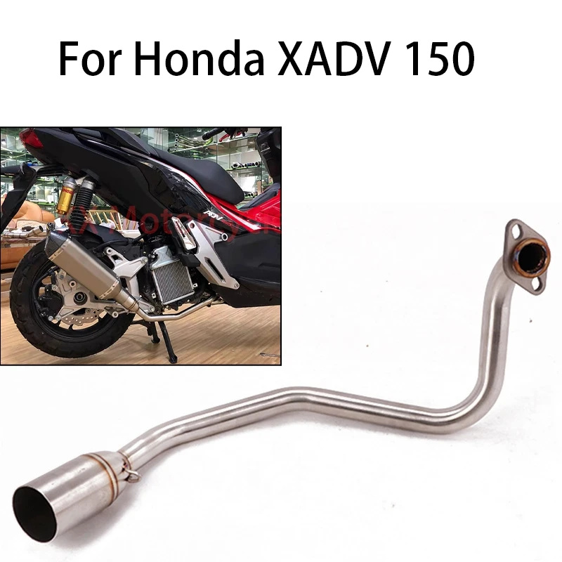 

51mm For X-ADV 150 X ADV150 xadv150 Motorcycle Exhaust Front Pipe Muffler Middle Link Connect Pipe Stainless Steel Escape