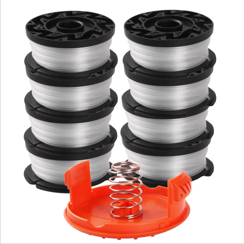 Replacement Spool scap cover for Black Decker Line String spring Trimmer Weed Eater Refills 30ft 0.065”AF-100-3ZP