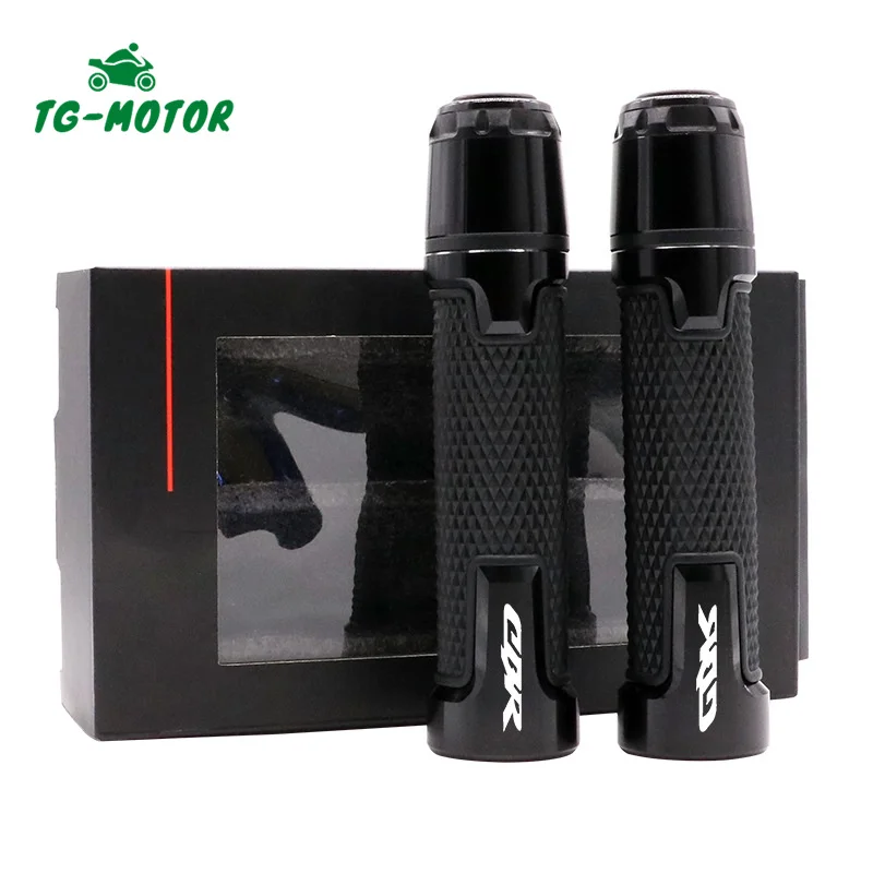 TG-Motor With CBR logo For Honda CBR CBR500 CBR600RR CBR900RR CBR1000RR CBR250 CBR300 Motorcycle Handlebar Handle Grips Bar Ends