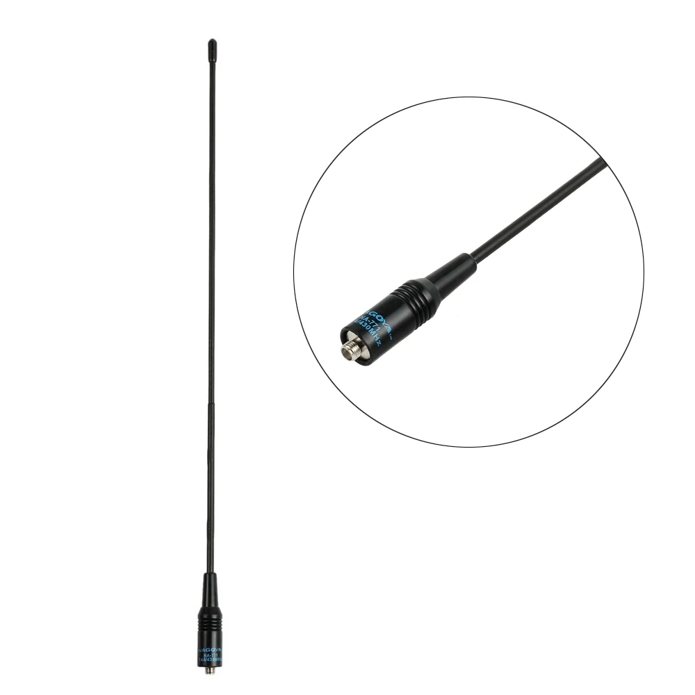 

2pcs SMA-Female SMA-F NA-771 Gain Antenna 144/430MHz for Baofeng UV-5R UV-82 BF-888S BF888S Portable Walkie Talkie Accessories