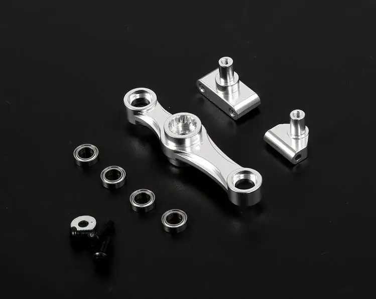 CNC machining full metal throttle servo arm 17/15T double tooth mold for LOSI 5IVE-T ROVAN ROFUN LT Available for SAVOX 0236