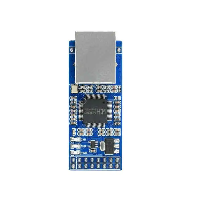 2-CH UART To Ethernet Converter Serial Port Transparent Transmission Module