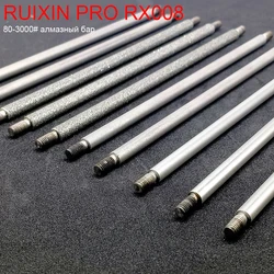 80-3000# 6mm cylinder diamond bar whetstone match for Ruixin Rx008 knife sharpener Serrated knife,Scimitar knife Tip Grinding