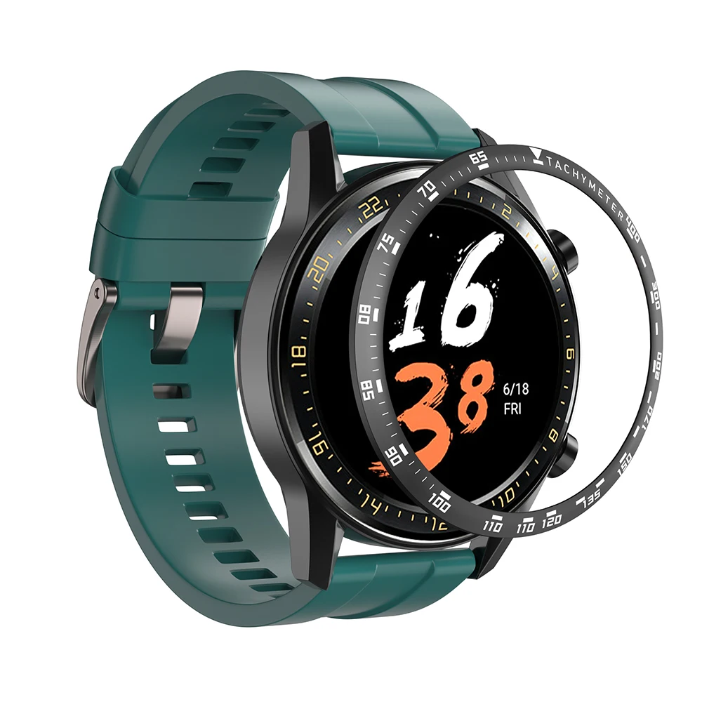 Watch Accessories For Xiaomi Huami Amazfit GTR 47mm Metal Outer Edge Bezel Ring Dial Scale Speed Tachymeter Case Protection