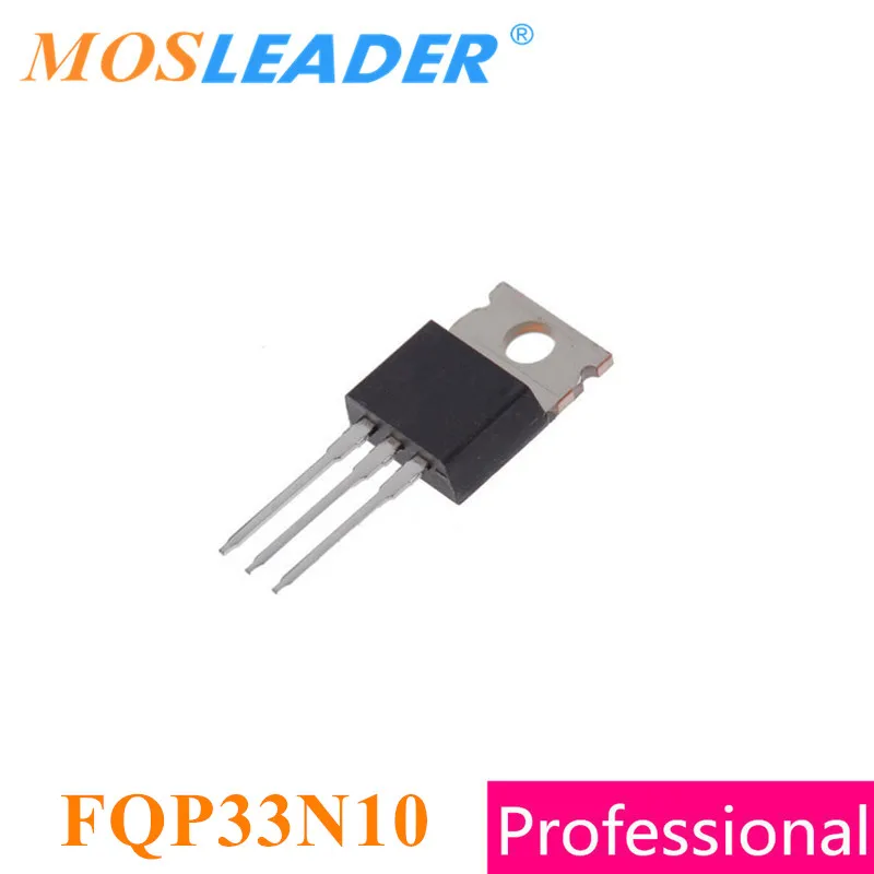 

Mosleader FQP33N10 TO220 100PCS N-Channel 100V 33A High quality Made in China