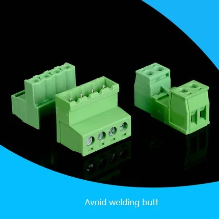 

Terminal fast connector Plug type 2EDGRK5.08-2P3p24P Two side wiring pair plug free butt