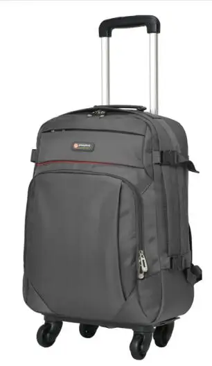 Imagem -02 - Trolley de Viagem para Homens e Mulheres Oxford Rolling Backpack Wheeled Bags Rolling Wheels Bagagem Mala