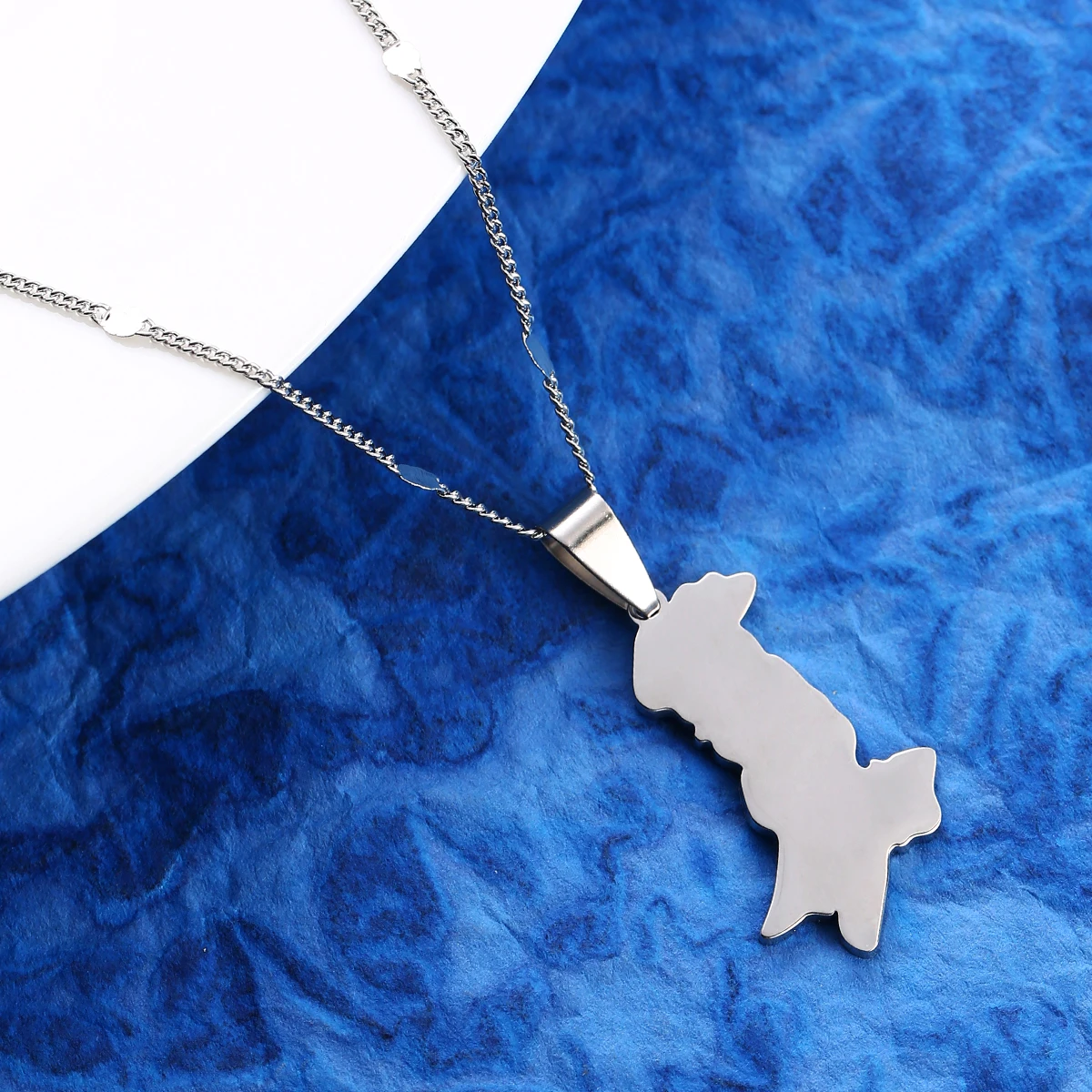 Pakistan Map & Flag Pendant Ne - Ethnic Fashion Pakistan review and price