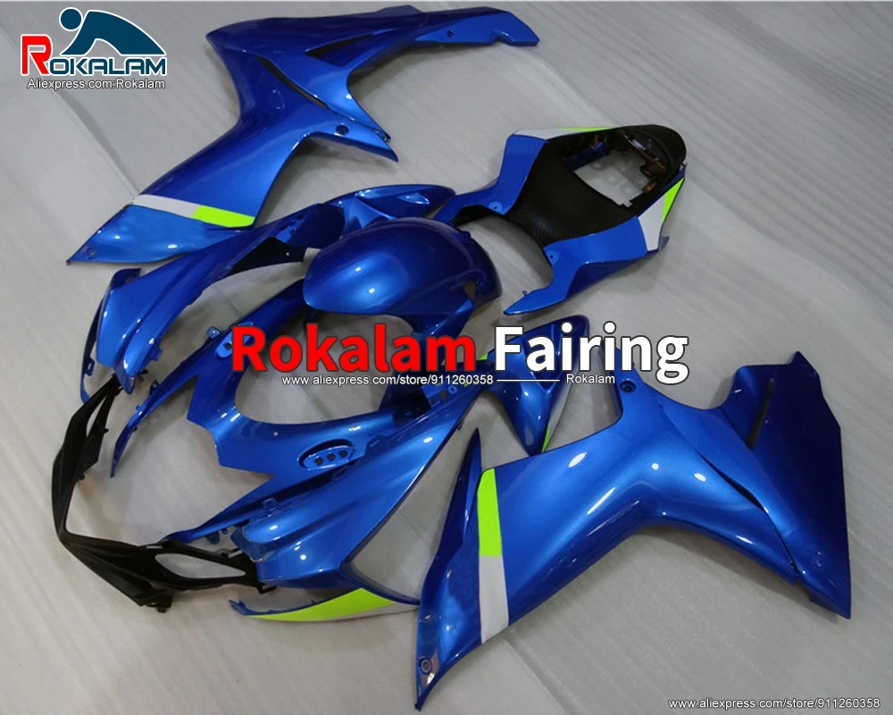 

Bodywork For Suzuki K11 GSXR600 GSXR750 2011 12 13 14 15 16 17 18 2019 Blue Black Motorcycle Fairing Kits (Injection Molding)