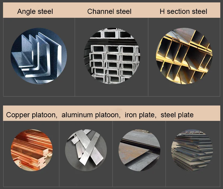35T Large Output Electric Hydraulic Punching Machine Angle steel/Channel steel/Iron 10mm thick Steel plate Puncher CH-75
