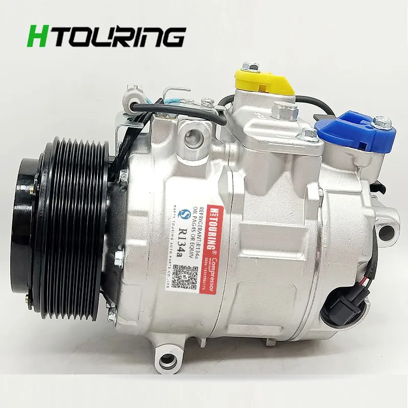 For Denso 7SBU17C AC compressor 8PK For BMW F20 F30 F32 F07 F10 F06 F01 6 Cylinder Petrol 64529154070 64529217868 64529399060