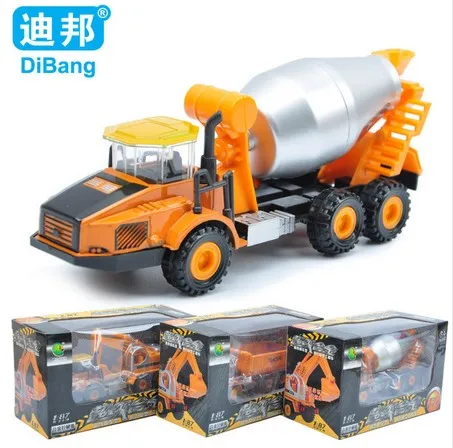 

2016 Classic Alloy Toy Engineering Car Models Dump-car Dump Truck excavate Car Toys For Boy Child