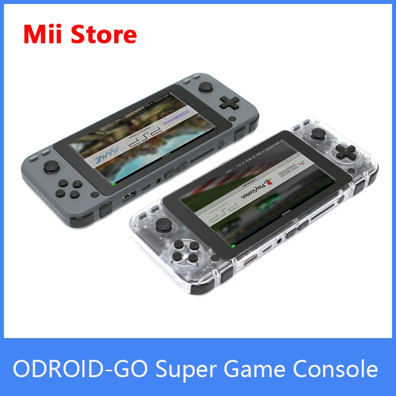 

ODROID-GO Super game console with RK3326 1GB DDR3L 4 core A35 processor 4000mAh Battery