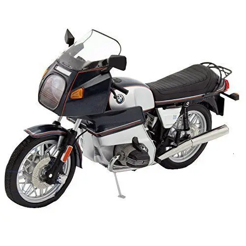 Super Rare Genuine 1/10 New Special Price Die-cast Metal German R 100 RS Motorcycle Model Home Display Collection Toys Children