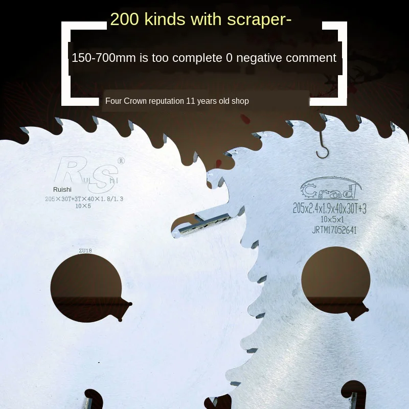 

Crad sharps with scraper sliding table saw special woodworking multi-blade saw ultra-thin alloy saw blade cutting blade