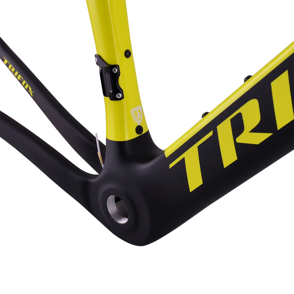 TRIFOX Official Carbon Road Frame Disc Brake&Quick Release brake 700*25C DI2 Aero Racing Bicycle Frameset