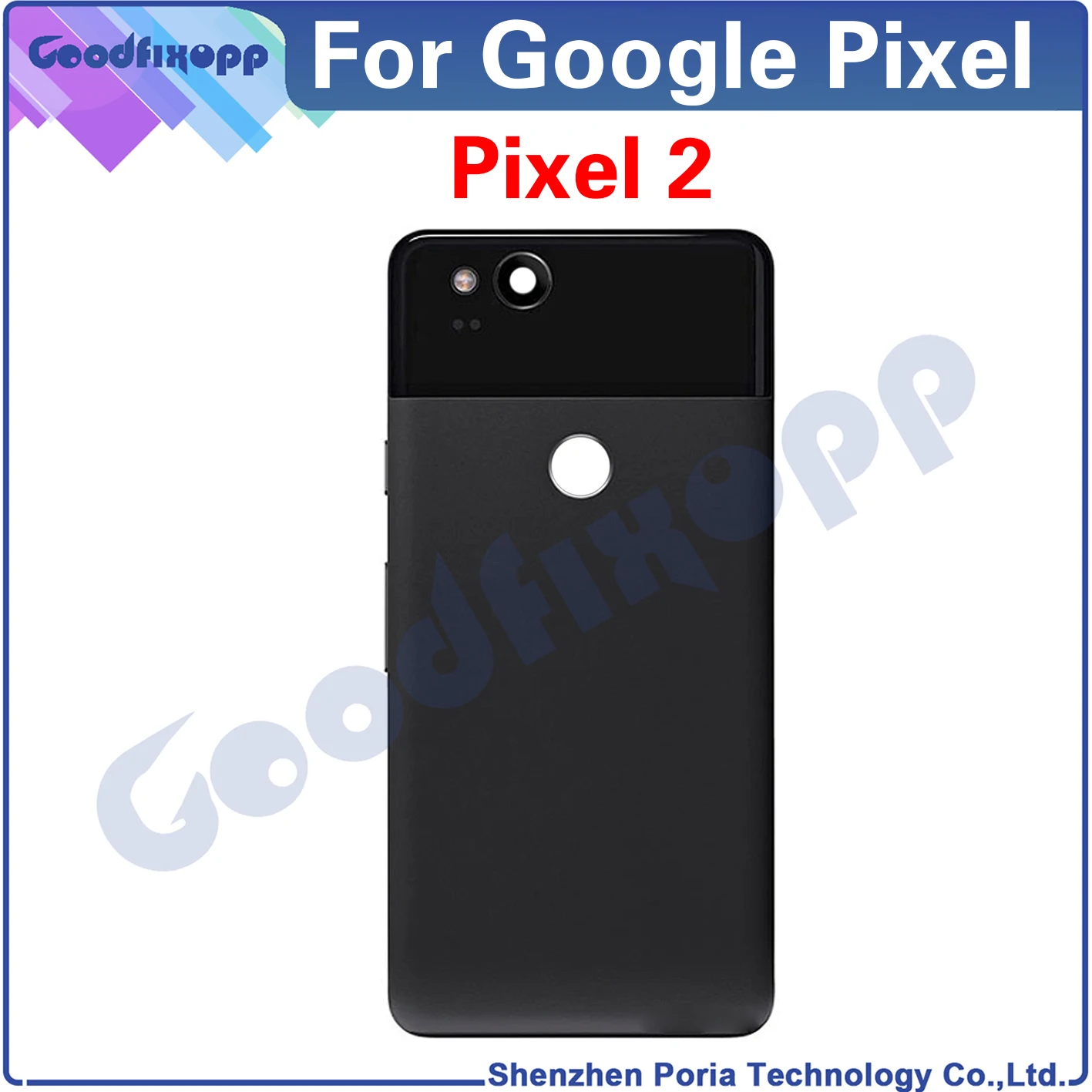 For Google Pixel 2 Back Battery Cover Door Housing Case Rear Cover Replacement For Google Pixel2 Back Cover