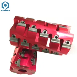 Spiral Cutter Head Moulder Cutter Head For 4-side Moulder Machine Double Side Planer Machinee Joint Wood Thickness