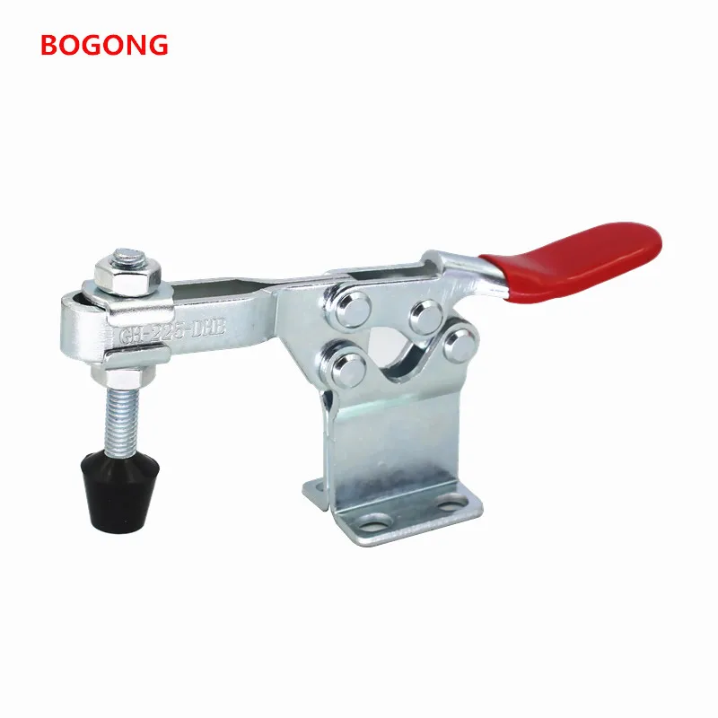 BO GONG GH-225-DHB  227Kg Holding Capacity Toggle Clamp Quick Release Tool Horizontal Clamps Metalworking  Fixture 225DHB CH HS