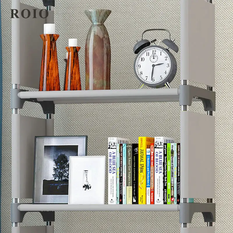 Multi-layer DIY Simple Bookshelf Easy Assembly Bookcase Can Be Moved Children\'s Debris Rack Shelf Home Furniture Book Shelf 2022