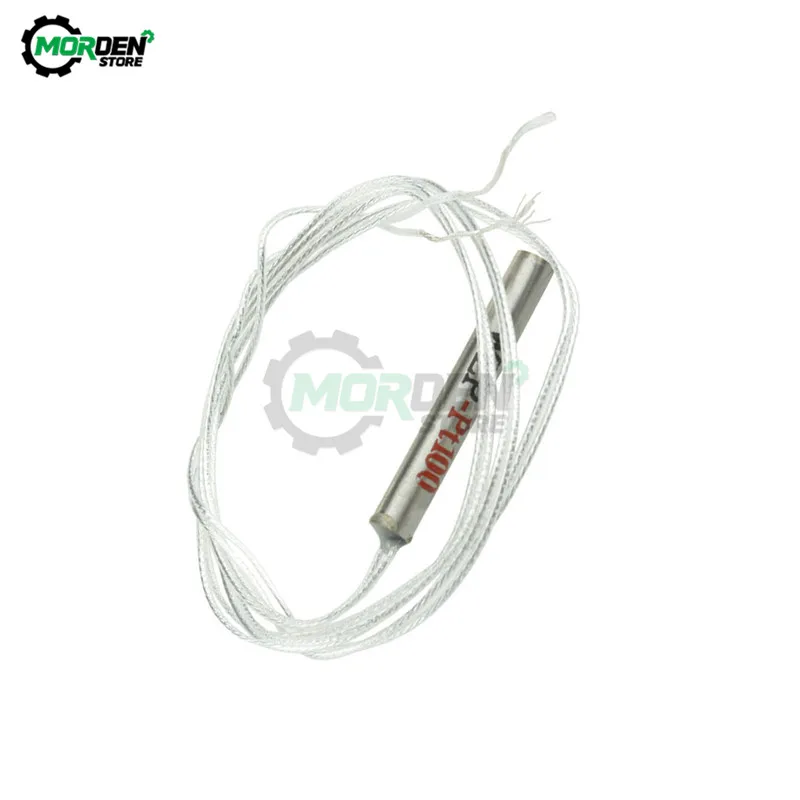 PT100 50cm Platinum Resister Temperature Sensor Waterproof Temp Probe -20~450 Degree Celsius Dia 4x30