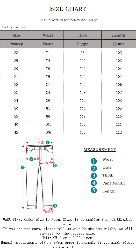 Men White Skinny Jeans Plus Size 28-42 New European American Slim Fit Fold Trend Motorcycle Biker Jeans Denim Pants (No Belt)