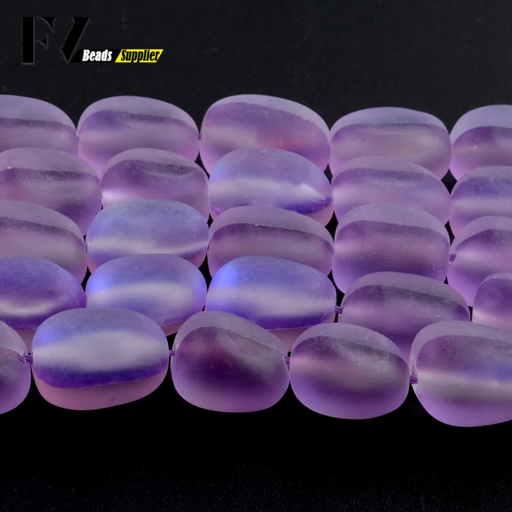 Natural Purple Austrian Crystal Beads Irregular Loose Spacer Stone Beads For Jewelry Making  Diy Bracelet Necklace 9*13mm15”inch