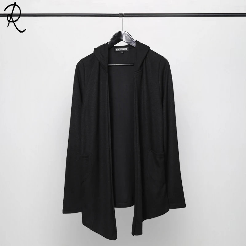 Dark Department High Street fashion brand, Cape cloaks slim hooded individual cardigan jacket men's wear