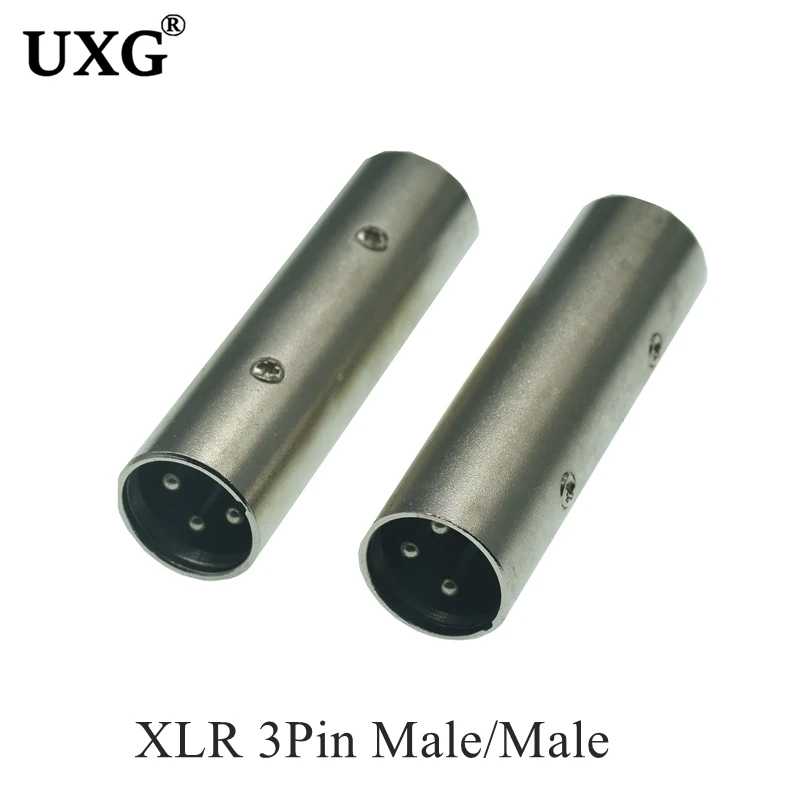 3Pin XLR Female To 6.35mm Male Mono Jack Lead Adapter Microphone 3pin XLR male to RCA female Leader Adapter Nickel Plated