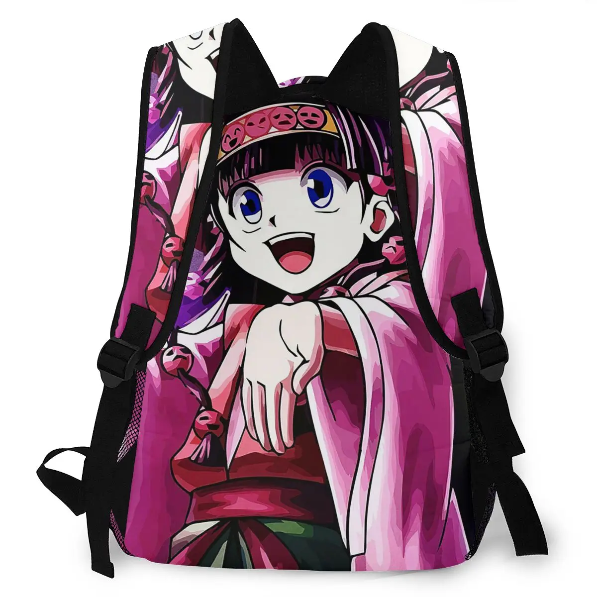 Feliz Alluka Mochila para Meninas Meninos Viagem Mochila Mochilas para Adolescente escola saco