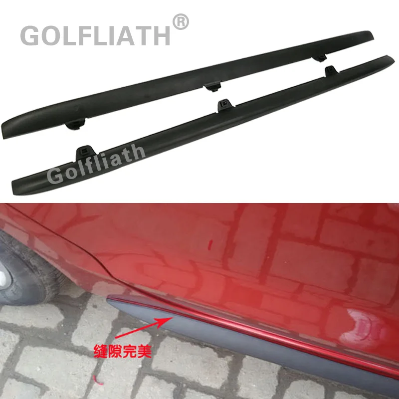 GLI style ABS racing car bodykit side skirts for Volkswagen Jett a MK6 2012UP