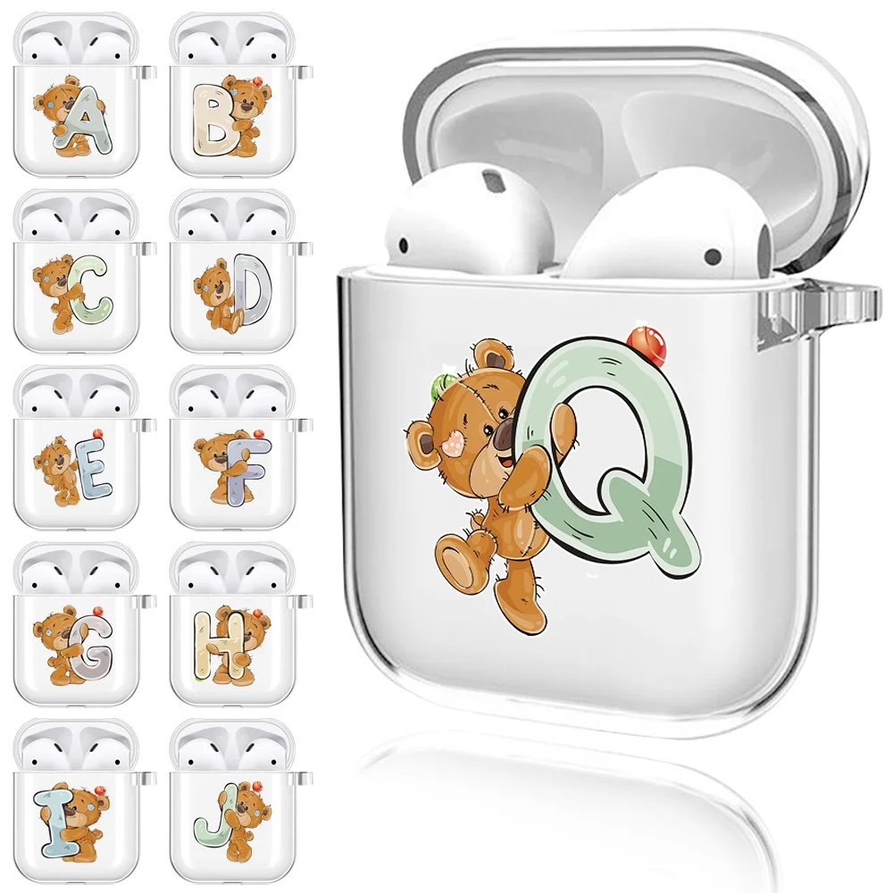 

Soft Silicone Cases for Apple Airpods 1/2 Cover Protective Earphone Case for Apple Airpods 2/1 Headphones Cases Protective