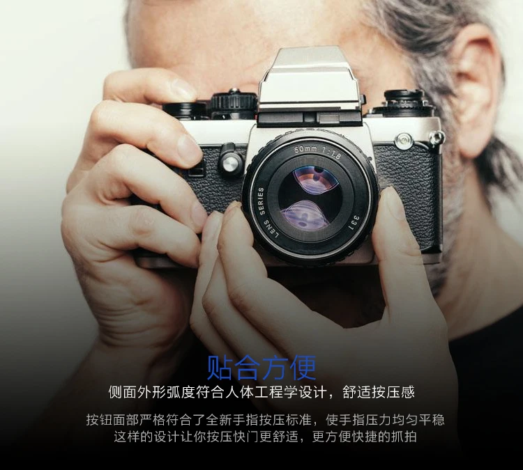 Reines kupfer Konkaven Oberfläche Kamera Weiche Auslösers Für Leica M6 M3 MP M8 M9 X1 X2 M10 M240 mit Gummi Ring