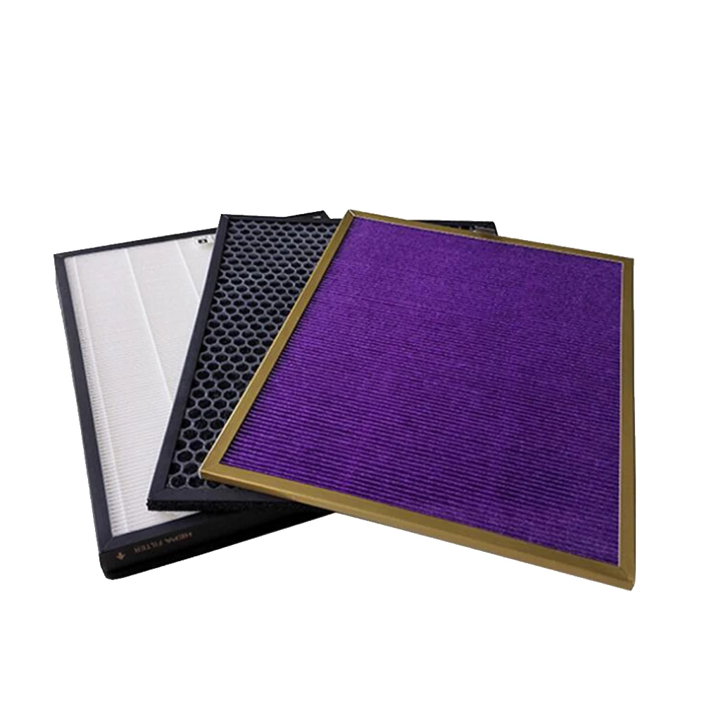 Kit de filtro ac4151 + ac4153 + ac4154 para philips ac4372 ac4373 ac4375, peças de purificador de ar, filtros hepa